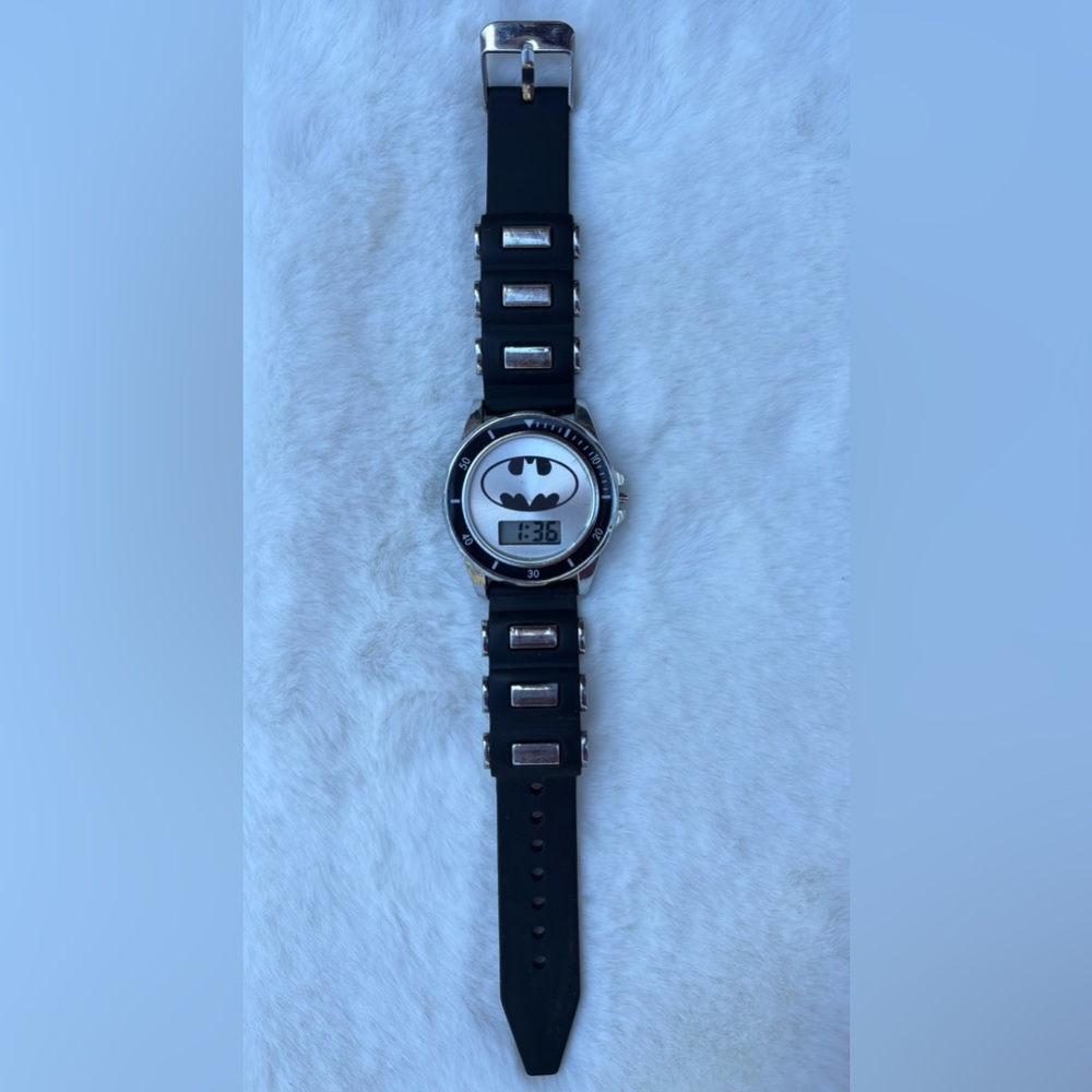 Batman, DC comics Accutime watch Corp. men’s digital watch, used